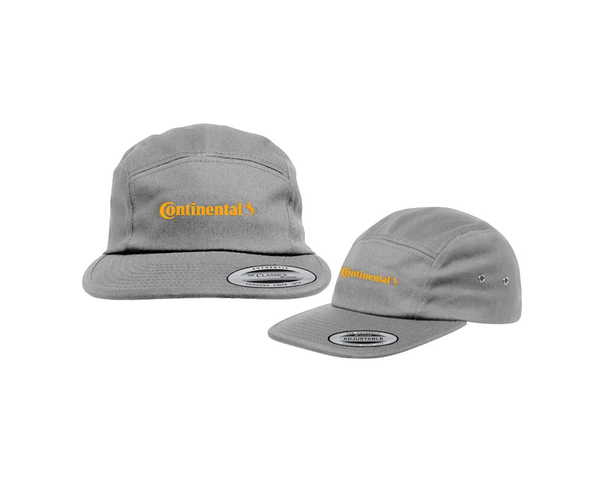 Continental 5 Panel Hat (Grey)